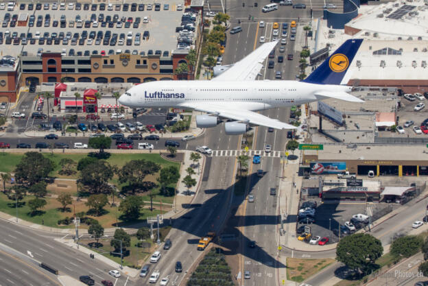 Air to Air Photography, LAX Los Angeles 2016