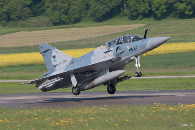 French Air Force Mirage 2000 in Payerne 2010