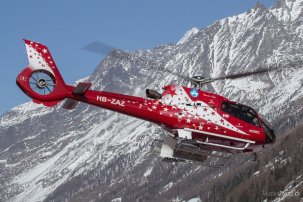 Eurocopter Ec 130 T2, HB-ZAZ, Air Zermatt