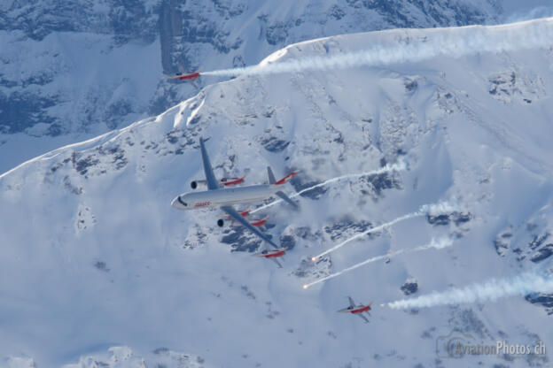 Northrop F-5E Tiger II & Airbus A-321