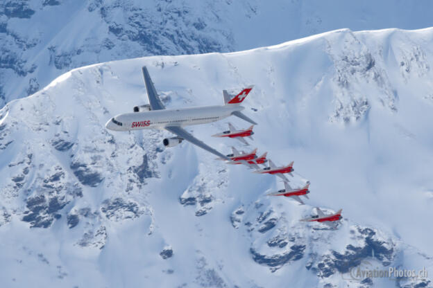 Northrop F-5E Tiger II & Airbus A-321