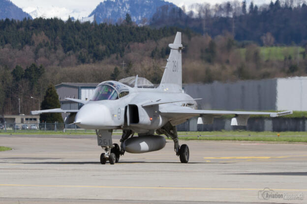 Swedish Saab Gripen Emmen AFB 2013