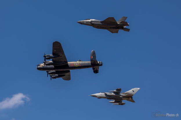 lockheed Martin F-35B Lightning II, Avro Lancaster, Panavia Torn